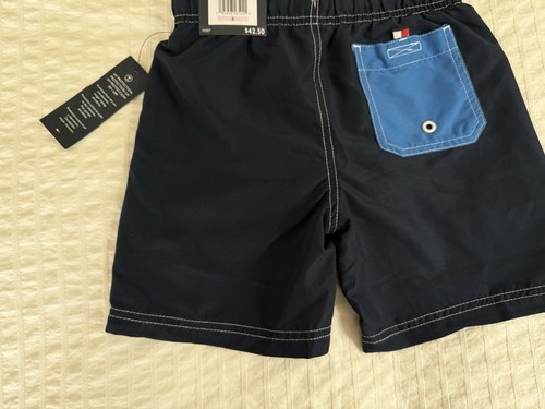 Tommy Hilfiger Boys Swim Trunks Navy Blazer UV Protection 50+ UPF Size 4-7 - Picture 6 of 16