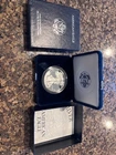 1998-P Proof American Silver Eagle Dollar $1 Box & COA US Mint Bullion