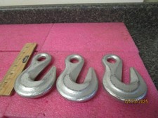 Qty (3) NEW Slip Hooks - Heavy Duty