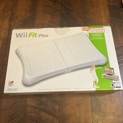 New Nintendo Wii Fit Plus Balance Board And Video Game Disc Fitness Exercise