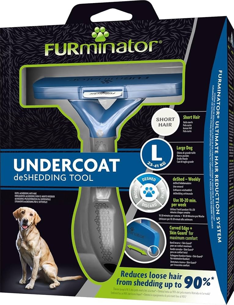 Furminator Box Deshedding Tool Dogs Short Hair Large Breed |