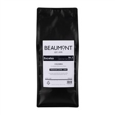 Beaumont No.3 Excelsa Ground Coffee Omni Grind 100% Arabica Hand Roasted 1kg 34.50 per kilo