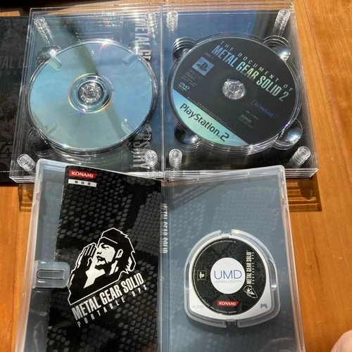 METAL GEAR 20th ANNIVERSARY SOLID COLLECTION PS2 Konami Complete Box Set - Picture 7 of 12
