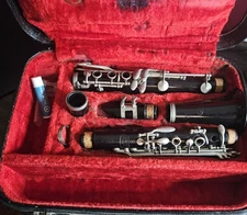 Vito Reso-Tone Clarinet Leblanc USA Student Model Needs Cork Repair W/ Case 7212