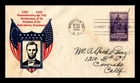 DR JIM STAMPS US COVER 13TH AMENDMENT FDC SCOTT 902 CROSBY PHOTO CACHET