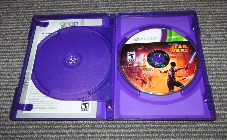 Kinect Star Wars With Bonus Game Demos Disc for Xbox 360 Complete Fast Shipping! - Image 3 of 4