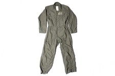 USGI CWU-27/P Flight Suit Flyer's Coveralls Sage Green DAMAGE 40S