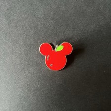 Disney Mickey Apple Pin Badge Disney Parks Trading Pin Red Apple Design