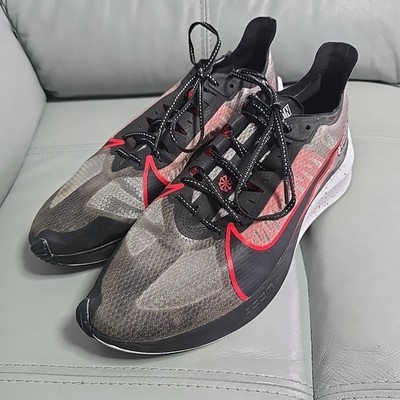 Nike Zoom Gravity Running Sneakers Mens Sz 12 Black Red Comfort Shoes BQ3202-005