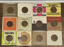 45 rpm Company Record Sleeves Lot Of 12