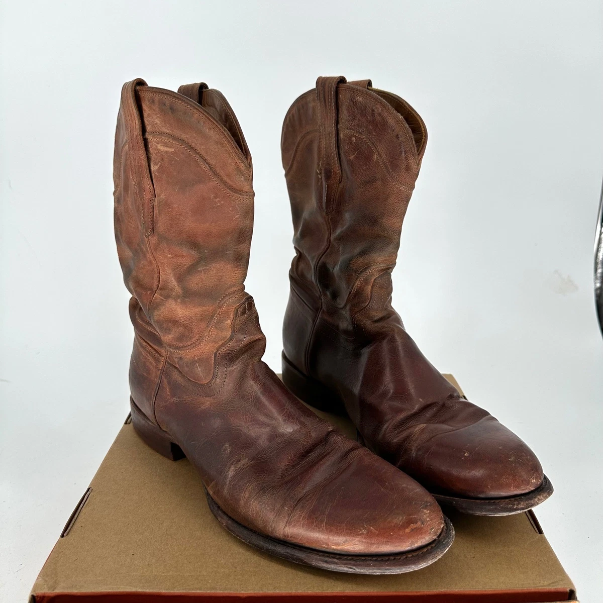 Distressed Leather In Men's Boots for sale | eBay