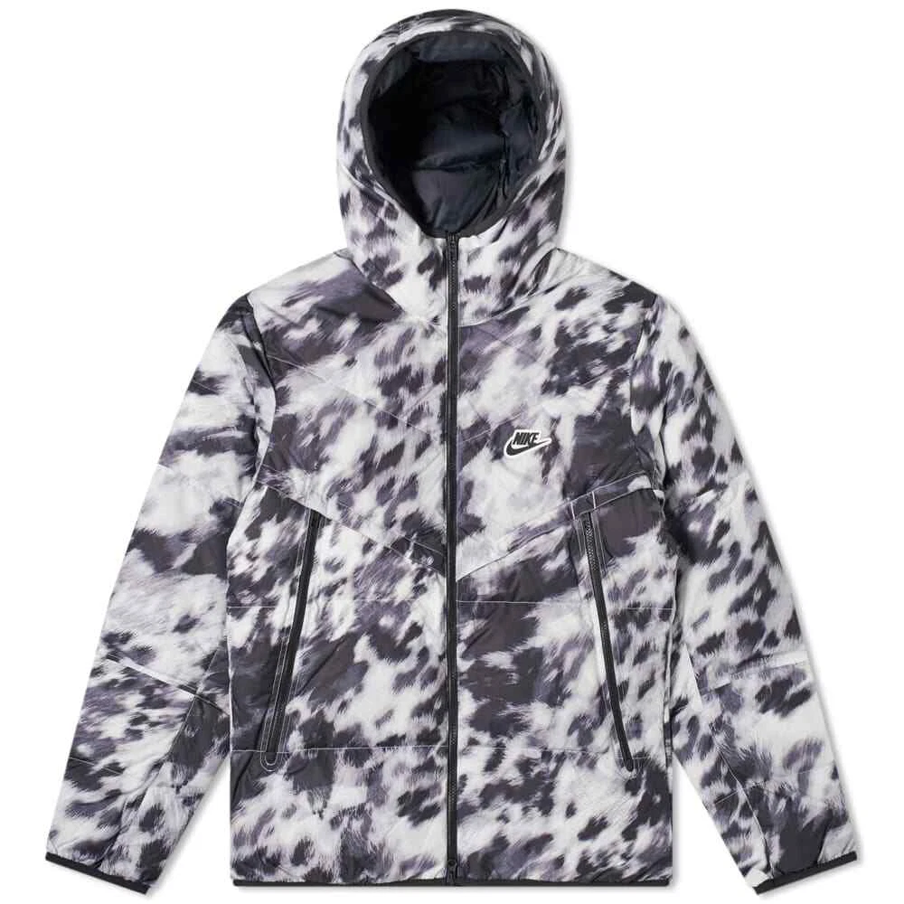 Nike white camo jacket sale
