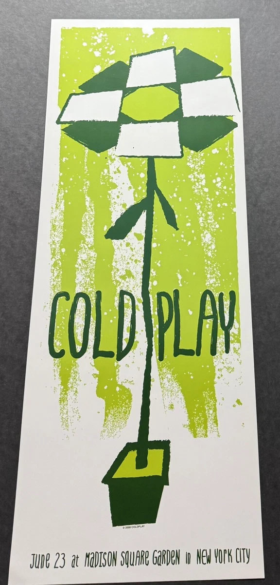 coldplay poster products for sale | eBay