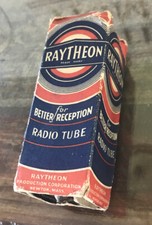 Vintage Raytheon Electric Radio Tube 7Y4 IN BOX