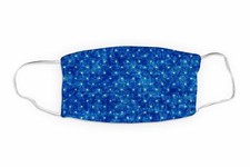 BATIK Boho Blue Face Mask, Panda Mask, Reusable Face Mask, Face Mask...