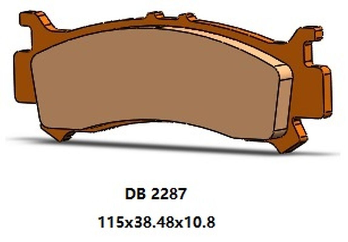 Plaquettes de frein avant droite KH702 pour Honda SXS 1000 Pioneer 2016-2022