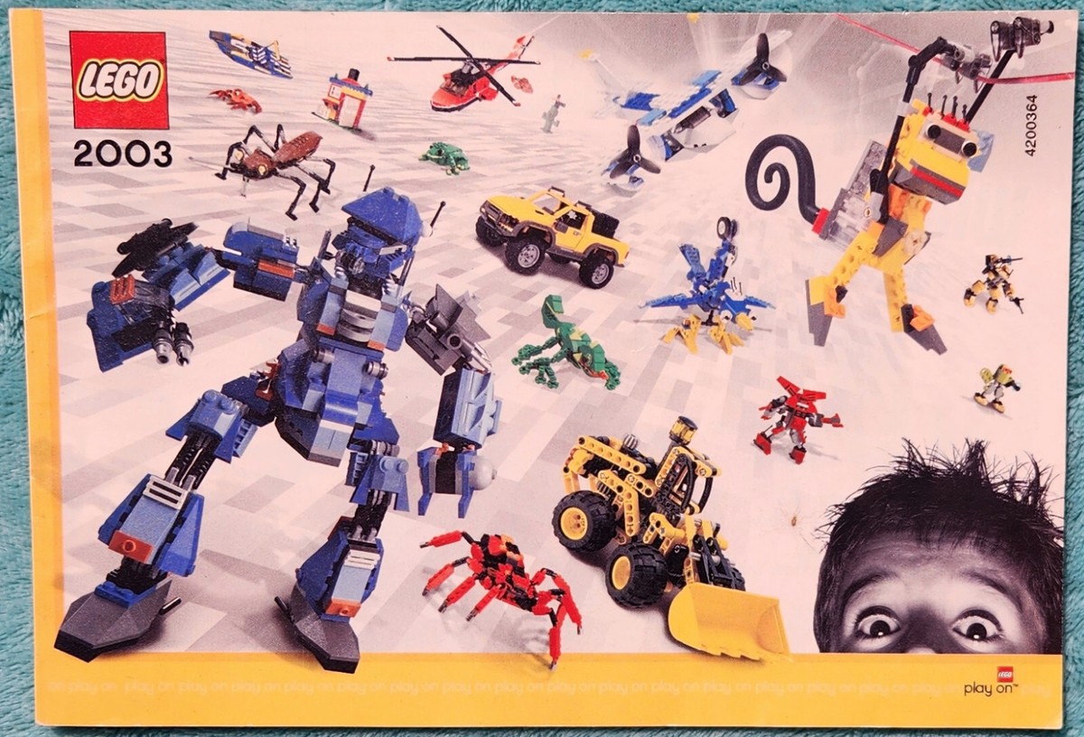 2003 Lego Club All New Products Guide 30 Pages - Rare Vintage Lego