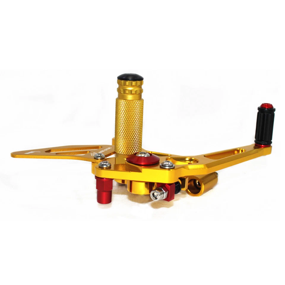 NEW Motor CNC Adjustable Rearset Foot pegs For DUCATI 899 1199 Panigale S R - Imagem 4 de 4