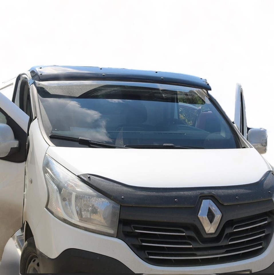 SUN VISOR WIND DEFLECTOR (5mm) FITS R. TRAFIC VAUXHALL VIVARO 20012021