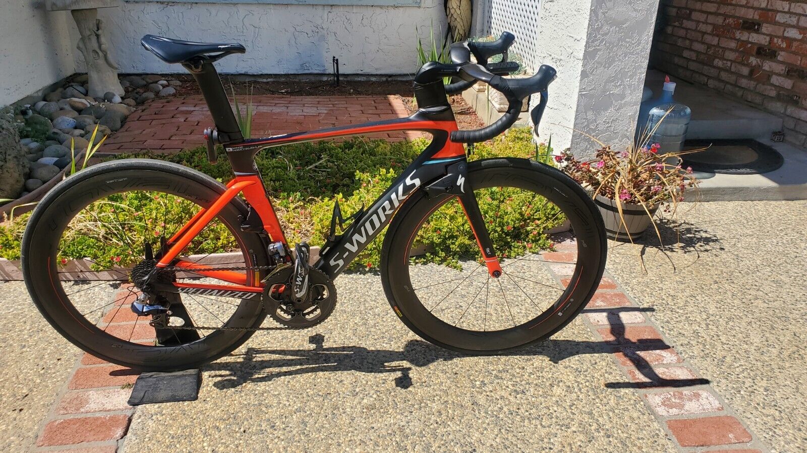 Specialized S Works Venge Vias Frameset Module Satin Carbon/Rocket Red size  54cm