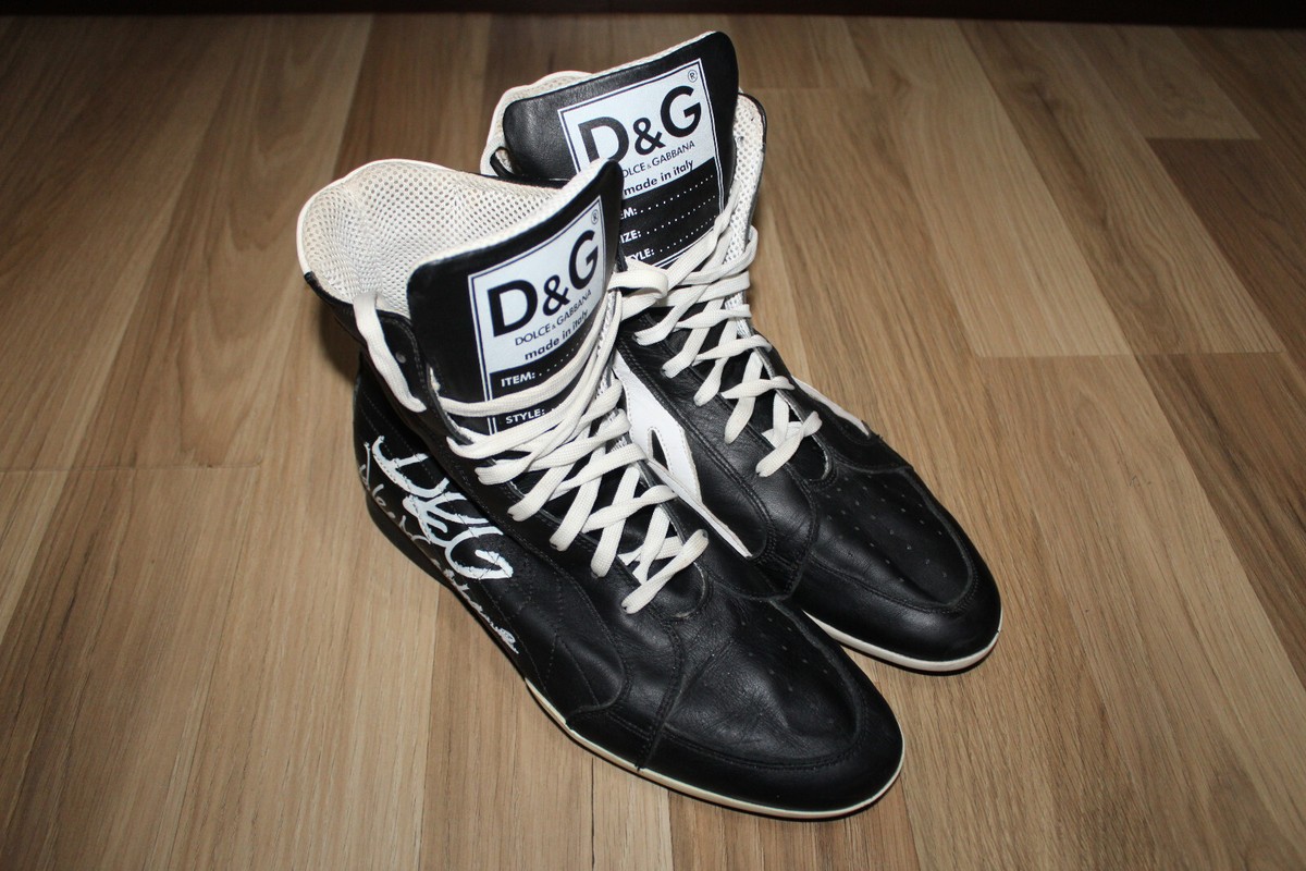 Rare Vintage Dolce & Gabbana Mens Boxing Trainer Sneakers Shoes
