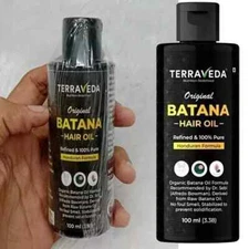 Organic Batana Oil - Hair Growth Oil, Botana Oil, Sourced from Honduras - 100ml