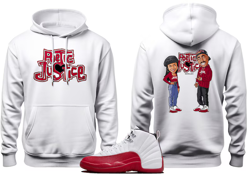 hoodie to match the Jordan 12 Cherry red-image