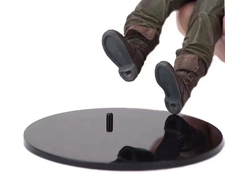 NECA 10x Action Figure Display Stands Base Black Fits most 6" to 8" Model New - Image 3 of 4