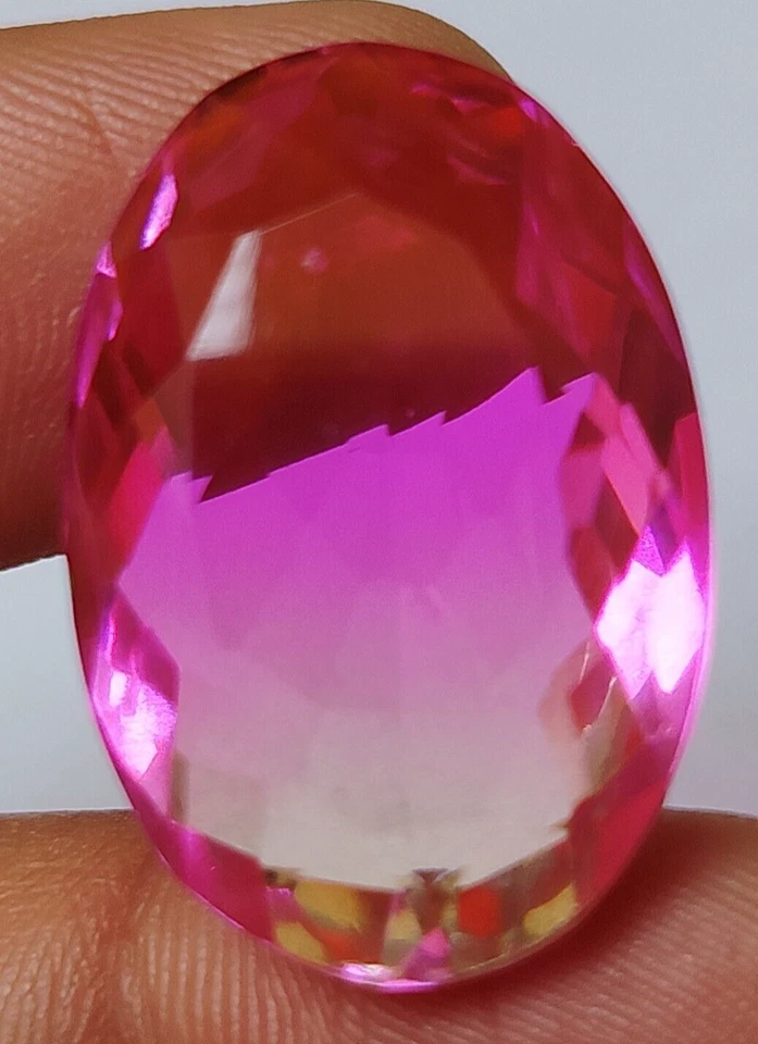 AAA+ Large Tourmaline 37.20 Ct. Faceted Oval Cut Loose Gemstone Gifts for Women - Image 2 of 4