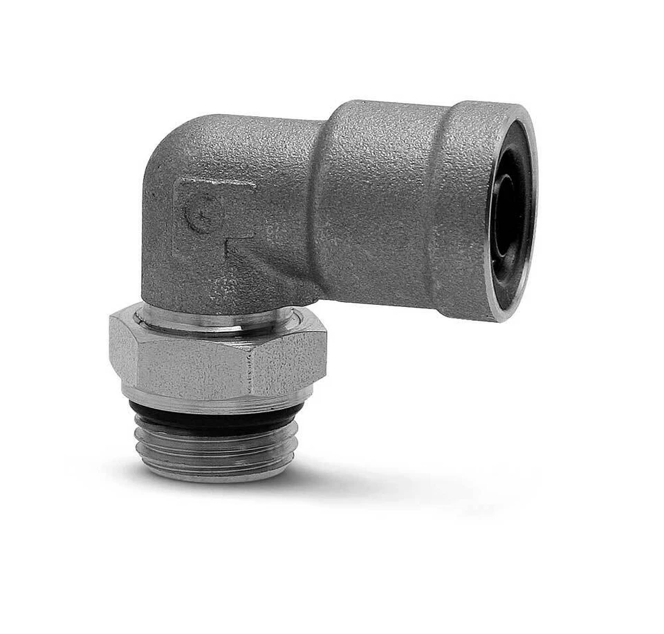 9502 12-M22X1.5, C Truck fitting-swivel elbow-12mm tube-M22X1.5 thread | Camozzi