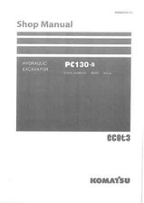 Komatsu Excavator PC130-8 Workshop Service Manual