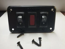 RV Dometic 91270 Dual 12V Switch Panel Gas/Electric