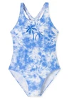 Schiesser Aqua girls swimsuit swimming costume LF40+ size 140 152 164 176