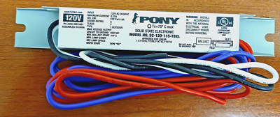 FLOURESCENT LAMP  BALLAST F14/F15T8, FULHAM PONY SC-120-115-T8XL [73-605]