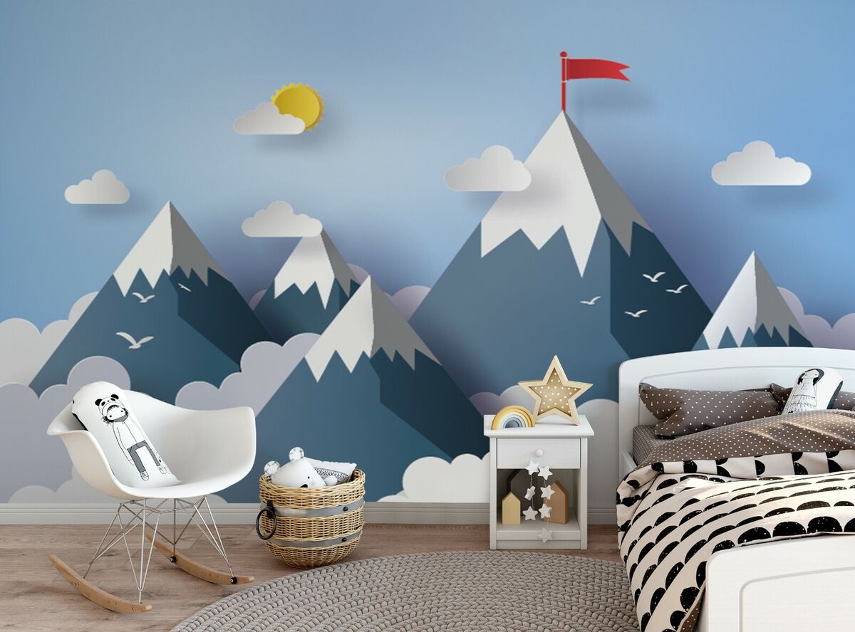 Kayra Decor 3D Print Sea Scene Cartoon Wallpaper Decal Indoor Wall Mural  For Living Room Bedroom Ruby Paper (Kids23-3) in Rampur at best price by  Atex Glass - Justdial