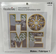 Recollections Paper Layering Kit For Paper Making Crafting HOME