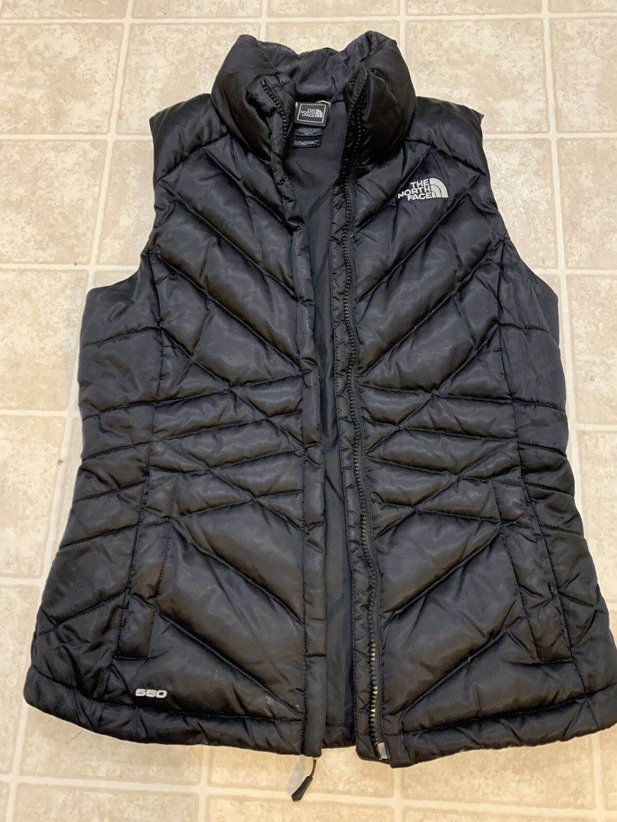 THE NORTH FACE 560 DOWN Vest Puffer Quilted Jacket Womens