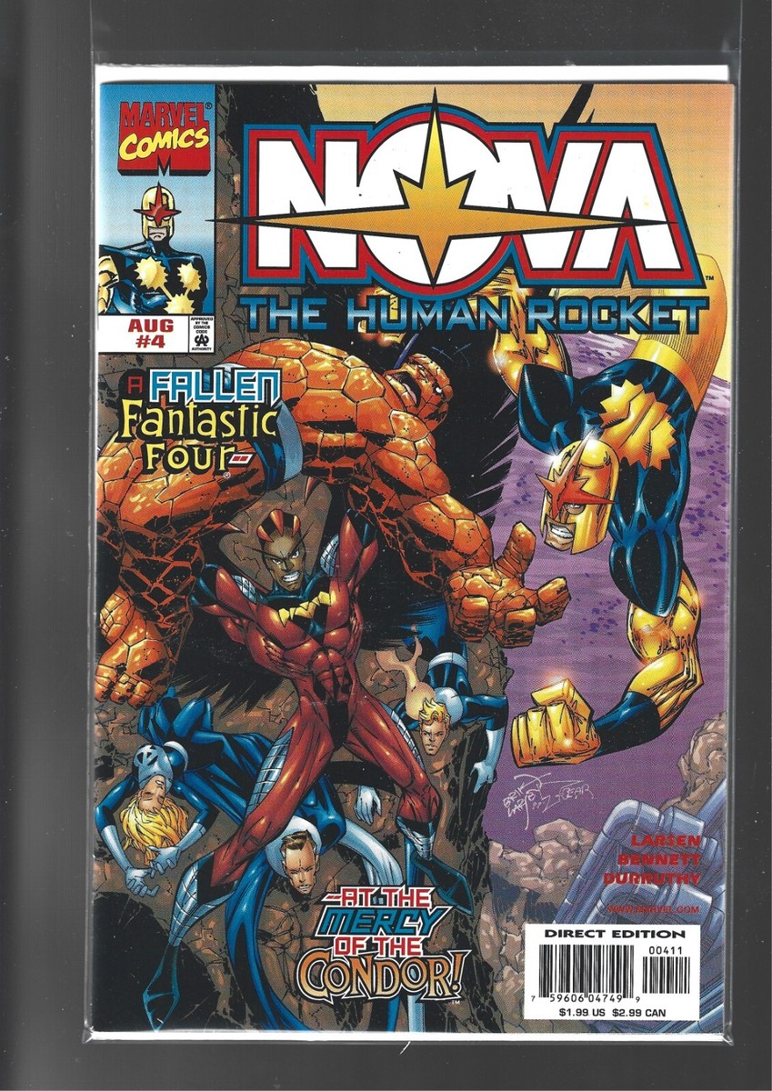 NOVA THE HUMAN ROCKET #4 (VF/NM) MARVEL COMICS, $3.95 FLAT RATE