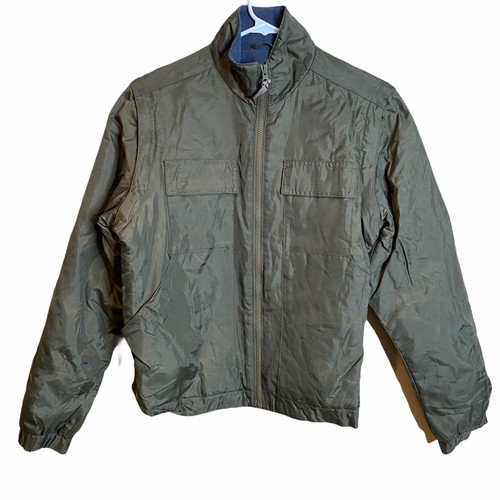 Olive Green Bomber Jacket Coat Size 
