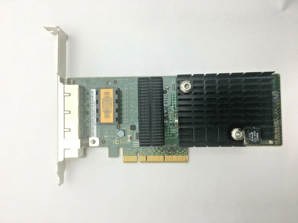 Sun ATLS1QGE 501-7606-07 Quad Port x8 Gigabit LAN UTP PCI Card 501-7606-04 HIGH - Image 3 of 3