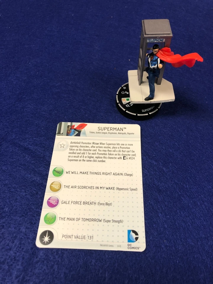 HEROCLIX Superman 021 Marvel 10th Anniversary - Image 2 of 2