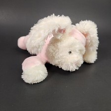 Baby Gund Bunny Plush Pink Paisley PJs Rattle Crinkle Legs Satin Ears 58275