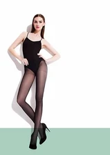 Fiore Nina 40 Denier Sheer Semi-Opaque Pantyhose Nylons Hosiery