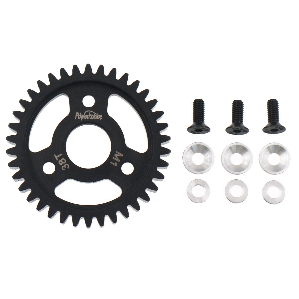 Power Hobby - Mod 1 36T Hardened Steel Spur Gear, for Traxxas Revo