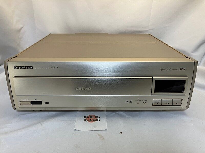 Pioneer LD-S9 Reference Gold Laserdisc player High-pitched Pioneer LD-S9 Reference Gold Laserdisc player High-pitched