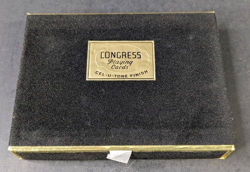 VTG Congress Double Deck Grand Canyon Playing Cards Cel-U-Tone Sealed
