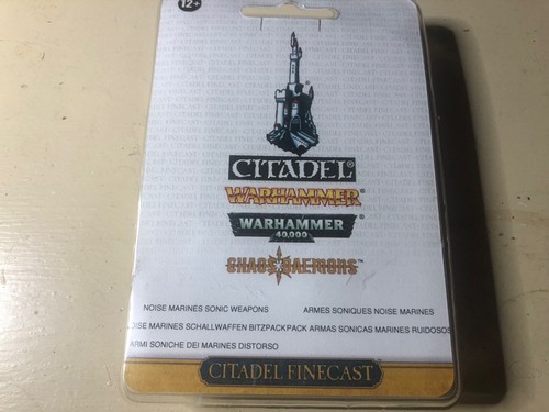 Warhammer 40k Citadel Chaos Daemons Noise Marines - Picture 1 of 2