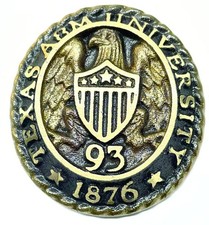 TEXAS A&M RINGCREST PAPERWEIGHT CLASS OF 93 ** OVERSTOCK SALE