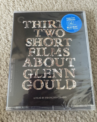Thirty Two Short Films About Glenn Gould CRITERION Blu-ray - BRAND NEW