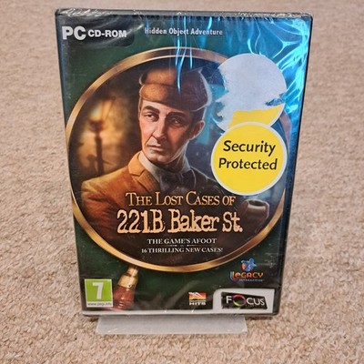 The Lost Cases of 221B Baker St PC CD-ROM Wimmelbild Abenteuer Videospiel NEU